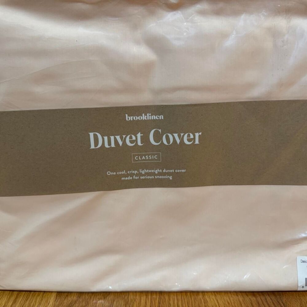 Brooklinen Classic Duvet Cover King/California King Rosebud Pink